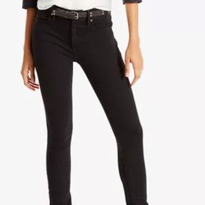 Levi Black Skinny Jeans, Size 26, Full Length